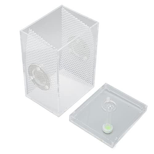 Acryl Mini Reptile Breeding Reptile Enclosure Tank Reptile Terrarium Mini Acryl High Transparency Moisturizing Reptile Breeding Box Reptile Tank Enclosure Tank (L) von Zerodis