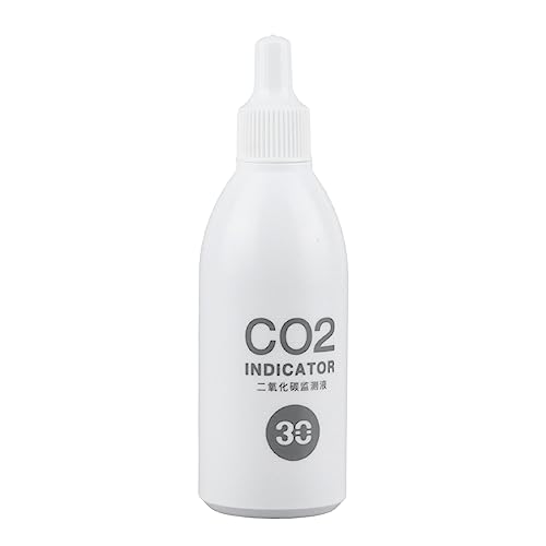 Zerodis Aquarium-CO2-Indikatorlösung, Aquarium-Flüssigkeitstest, Langzeitüberwachung, CO2-Indikatorlösung, Effizient für Aquarien (15 ml) von Zerodis