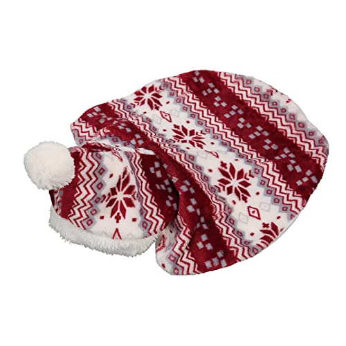 Zerodis Haustier-Weihnachtsumhang, Hautfreundlicher, Warmer Hundeumhang FüR den Herbst FüR Welpen (XL) von Zerodis