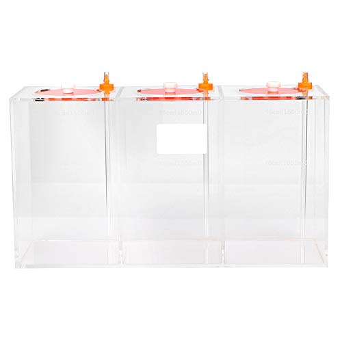 Made Liquid Storage Bucket Transparente Acryl-Dosierpumpe Liquid Storage Bucket Store Reservoir Barrel Titration Tank Aquarium Marine Color Dosierpumpe von Zerodis