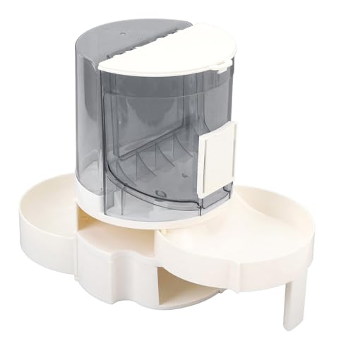 PET -Nahrungsmittel -Wasserspender 2 in 1 Rotierende Speicherfuttermittel, Langfristige Versorgung für Kleine Mittelgroße Haustiere, Erhöhte Schüssel Zum Schutz der Wirbelsäule, Sicheres Modulares PET -Nahrungsmittel -Wasserspender 2 in 1 Rotierende Speicherfuttermittel, Langfristige Versorgung für Kleine Mittelgroße Haustiere, Erhöhte Schüssel Zum Schutz der Wirbelsäule, Sicheres Modulares von Zerodis