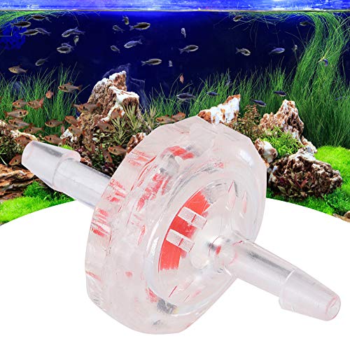 Zerodis 10 Stück Rückschlagventil, Aquarium Luftpumpe Einweg-Rückschlagventil Waterstop Aquarium Luftpumpe Zubehör für Aquarium Teich(3mm) von Zerodis