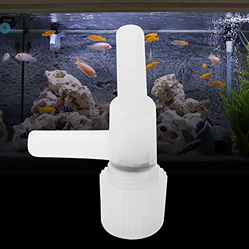 Zerodis 10PCS Kunststoff Aquarium Luftstromregelhebelventil Aquarium Luftschalter Pumpenventil Pumpe Zubehör von Zerodis