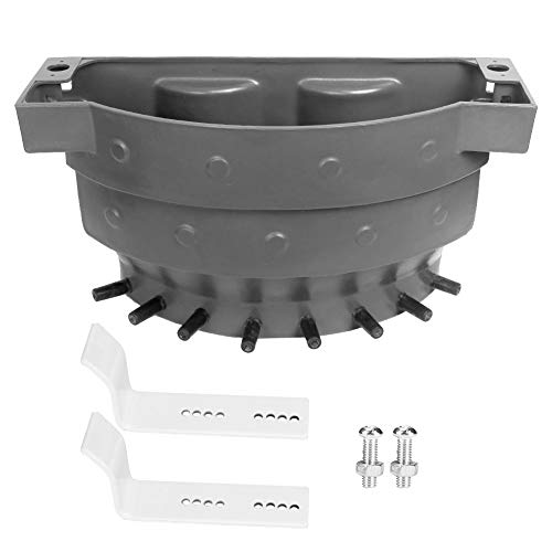 Zerodis 38L 8 Nippel Kalbsmilch-Fütterungseimer mit großer Kapazität, Viehfarm Rinderschaf-Milchfutterautomat Mehrere Fütterungsöffnungen(8 Feeding Ports) von Zerodis