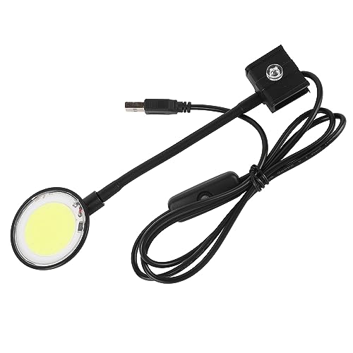 Zerodis Aquarium-Licht, Clip-on-Knopf, USB-Schalter, Aquarium-Licht, 360-Grad-Drehung, Weiches Licht für Süßwasserbecken (SZD-Y400B) von Zerodis