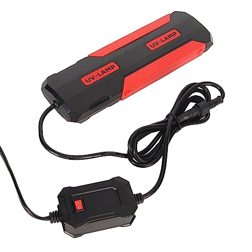 Zerodis Aquarium-Tauchleuchte, Abnehmbares Aquarium-Reinigungslicht 9 W 220 V für Schwimmbad (EU-Stecker 220 V) von Zerodis