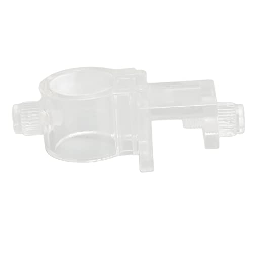 Zerodis Aquarium-Wasserrohr-Clip, Transparent, Verhindert Verrutschen, Aquarium-Schlauchschelle, Einfache Installation für Wasserrohr (M) von Zerodis