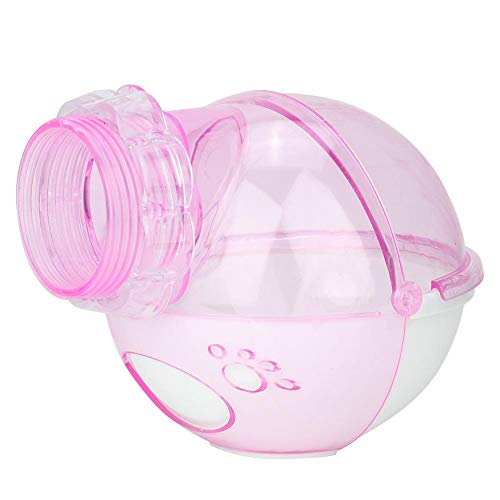 Badezimmer für Hamster Plastikbox für Sandbad für Kleintiere Toilette für Hamster(Rosa) von Zerodis