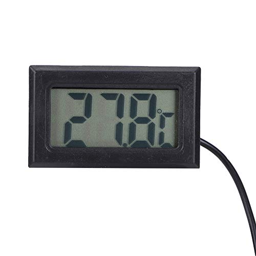 Zerodis Digitales Thermometer mit LCD-Display 50 110, Klein, Leicht, Tragbar von Zerodis