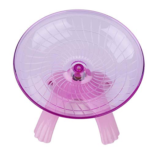 Hamster Wheels Silent Spinner Kunststoff-Übungsrolle für Mäuse Pet Play Wheel Toy(Rosa) von Zerodis