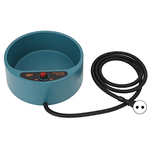 Zerodis Heizung Haustier Wassernapf Hund HeatBowl Automatische Const Hundewassernapf Temperatur Wärmeerhaltung Pet Thermal Wassernapf mit Wasserdichtem Schalter Wasser Gefriert Im Winter Nicht von Zerodis