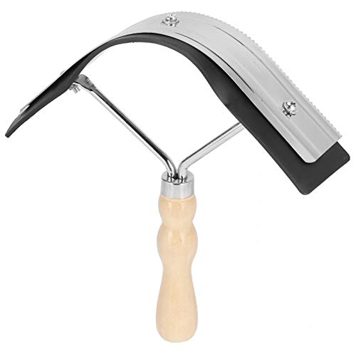 Zerodis Horse Sweat Scraper Langlebiger Holzgriff Kamm und Kratzer, das Pflegewerkzeug für EIN Großes Vieh für Pferdesekettel, Holz + Edelstahl + Gummi Zerodis Horse Sweat Scraper Langlebiger Holzgriff Kamm und Kratzer, das Pflegewerkzeug für EIN Großes Vieh für Pferdesekettel, Holz + Edelstahl + Gummi von Zerodis