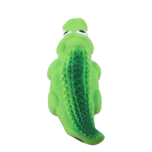 Zerodis Hund Chew Toy Latex Niedlich Krokodil Quietschend - Langlebige Zahnpflege - Farbenfrohes Sicheres Material für Haustierplaytime Zerodis Hund Chew Toy Latex Niedlich Krokodil Quietschend - Langlebige Zahnpflege - Farbenfrohes Sicheres Material für Haustierplaytime von Zerodis