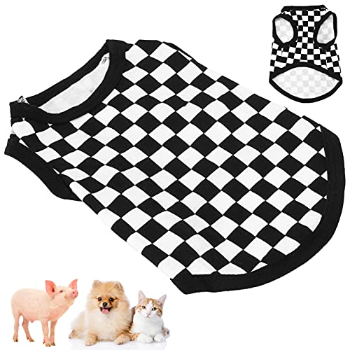 Zerodis Hunde Body, Haustier Weste Shirt Haustier Shirt Hunde Kleidung Weiche Haustiere Kleidung Anzug Sleveless für kleine und mittlere Puppy Piggies von Zerodis