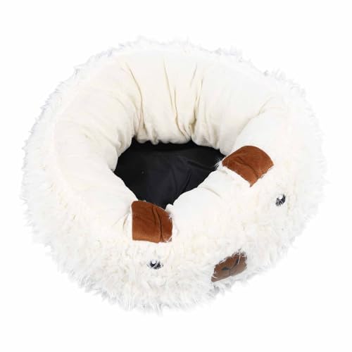 Zerodis Hundebett, Gemütliche PP-Baumwolle, Weich, Bezaubernd, Warm, Katzenbett, Verformungshemmend, Hält Haustier Warm für Katzen und Hunde für den Winter (40cm) von Zerodis