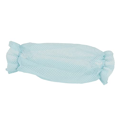 Zerodis Mesh-Ohrschutz für Hunde, Blaues Mesh-Tuch, Weich, Atmungsaktiv, Elastisch, Insekten Abweisend, Niedlicher Welpen-Ohrenschützer Zum Wandern, Camping (L 20L) von Zerodis