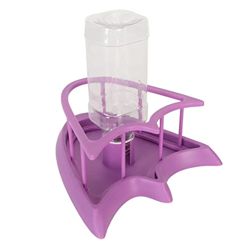 Zerodis Reptile Feeders Waterer, PP Gesunder Automatischer Reptilien-Wasserspender mit Flasche für Schildkröten (L NW-13) von Zerodis