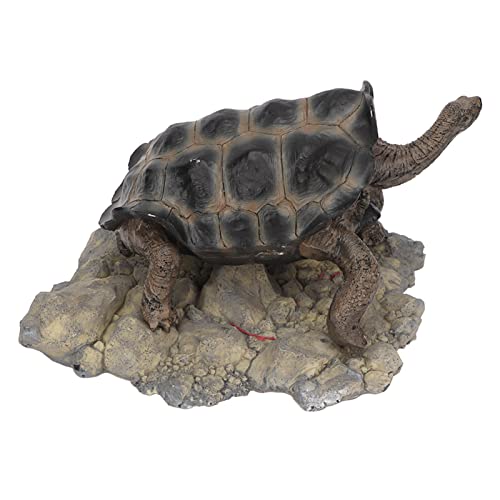 Zerodis Schildkrötenfigur Aquarium Schildkrötenfigur Spielzeug Lebendiges Schildkrötenbecken Dekor Formharz Simulation Schildkrötenstatue Spielzeug für Aquarium Brunnen Dekoration von Zerodis