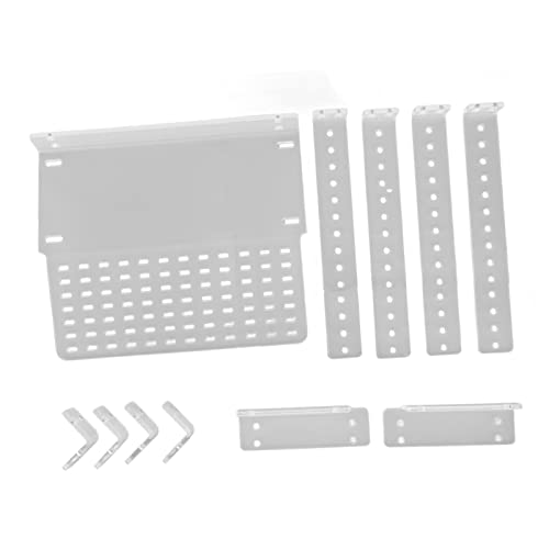 Zerodis Turtle Dock Basking Platform, Verstellbare, Hängende, Langlebige Schildkröten-Asiaplattform, Transparent, Verstellbare Hakenlängen, Aquarien (L) von Zerodis