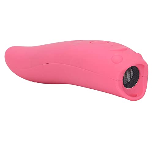 Zerodis Ultraschall-Bellkontrollgerät, Tragbare Hundeabwehrgeräte, IPX2, Wasserdicht, 7,6 M, Ergonomisch, Tragbar, Freundlich für den Innenbereich (Rosa) von Zerodis