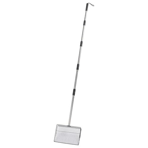 Zerodis Verstellbarer Hühner Coop KOT Schaufel Ausleitbares Griff Katzenstreu Schaufel 201 Edelstahl Zum Absetzen von Reinigungen Zerodis Verstellbarer Hühner Coop KOT Schaufel Ausleitbares Griff Katzenstreu Schaufel 201 Edelstahl Zum Absetzen von Reinigungen von Zerodis