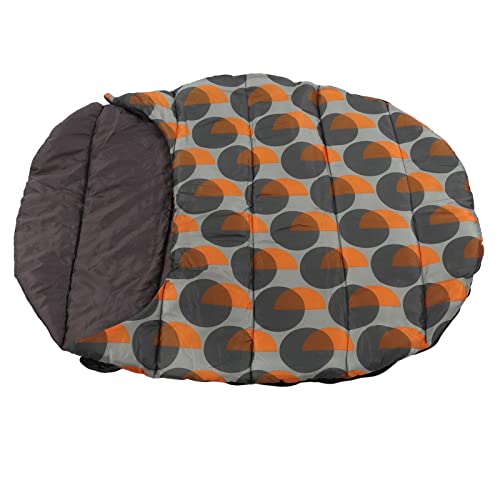 Zerodis Warmer Hundeschlafsack, Hundezubehör, Warmes, Tragbares, Verstaubares Haustierbett mit Aufbewahrungstasche für Camping, Wandern, Tragbar und Leicht mit Design, Hundebett aus von Zerodis