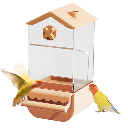 Zestivra Automatischer Vogelfutterspender Für Käfige | Vogelfutterspender Für Sittiche Und Wellensittiche | Spritzwassergeschützter Futterbehälter Für Nymphensittiche, Aras Und Unzertrennliche Mit Zestivra Automatischer Vogelfutterspender Für Käfige | Vogelfutterspender Für Sittiche Und Wellensittiche | Spritzwassergeschützter Futterbehälter Für Nymphensittiche, Aras Und Unzertrennliche Mit von Zestivra
