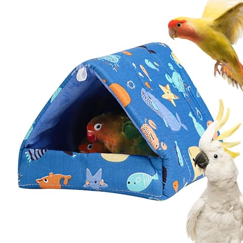 Zestivra Avian Comfort Haven - Kuschelige Plüsch-Vogelhöhle für Papageien | Warmes Versteck Einstreu für Lovebirds, Sittiche sowie kleine und mittelgroße Vögel Zestivra Avian Comfort Haven - Kuschelige Plüsch-Vogelhöhle für Papageien | Warmes Versteck Einstreu für Lovebirds, Sittiche sowie kleine und mittelgroße Vögel von Zestivra