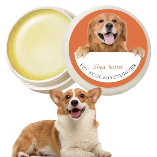 Zestivra Nasenbalsam für Hunde,Natürliche Nasenfeuchtigkeitscreme für 20 g Nasencreme für Hunde, lecksichere natürliche Nasenfeuchtigkeitscreme, verhindert trockene, rissige, rissige und von Zestivra