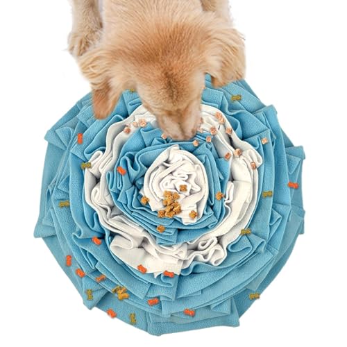 Zestivra Schnüffelmatte für Hunde, bunt, interaktiv, langsames Kauen, Futterspender, Zahnreinigung, Leckerli-Spielzeug für Haustierübungen Zestivra Schnüffelmatte für Hunde, bunt, interaktiv, langsames Kauen, Futterspender, Zahnreinigung, Leckerli-Spielzeug für Haustierübungen von Zestivra