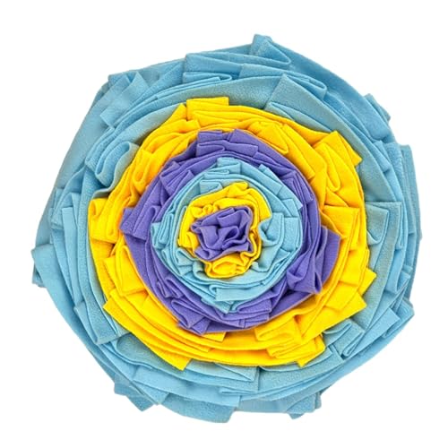 Zestivra Schnüffelmatte für Hunde, bunt, interaktiv, langsames Kauen, Futterspender, Zahnreinigung, Leckerli-Spielzeug für Haustierübungen Zestivra Schnüffelmatte für Hunde, bunt, interaktiv, langsames Kauen, Futterspender, Zahnreinigung, Leckerli-Spielzeug für Haustierübungen von Zestivra