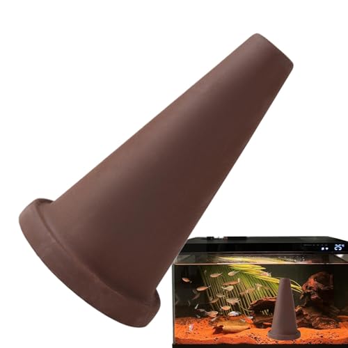 Aquarium-Ornamente, Dekoration für Aquarien, Diskus-Zuchtkegel aus Ton, Inkubator für Zierfische, Höhle für Fischzucht, für Fische, Fischzucht von Zestvria