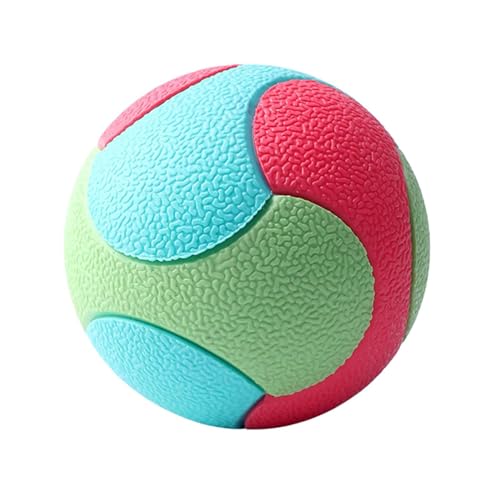 Beißspielzeug Für Hunde – Hüpfball Aus Vollgummi, Flexibles Kauspielzeug Für Welpen | Bissfester, Unzerstörbarer Hundetrainingsball, Interaktiver Hüpfball Aus Vollgummi Für Haustiere, Interaktives Anr von Zestvria