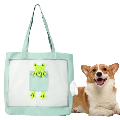 Katzentragetasche, Tragetasche, Tragetasche für Katzen, praktische Schultertasche, Reisetasche, ohne zusätzliche Belastung, Tragetasche, Haustier-Tragetasche für Hunde, Haustiere im Freien von Zestvria