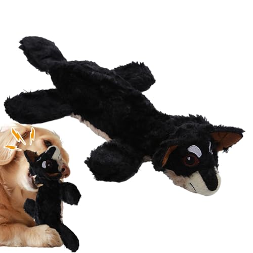 Zestvria Pet Plush Sound Toy | Quietschendes Hundekauspielzeug | Tragbares Plüschspielzeug, Plüsch-Hundespielzeug für Katze, kleine, mittelgroße Hunde und Welpen von Zestvria