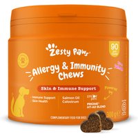 Zesty Paws Allergy & Immunity Chews Lachs - 90 Kautabletten von Zesty Paws