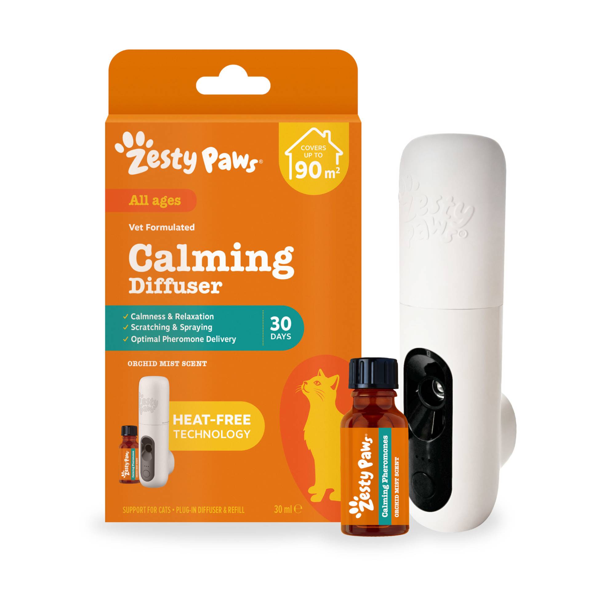 Zesty Paws Cat Calming Diffuser - 30 g Zesty Paws Cat Calming Diffuser - 30 g von Zesty Paws