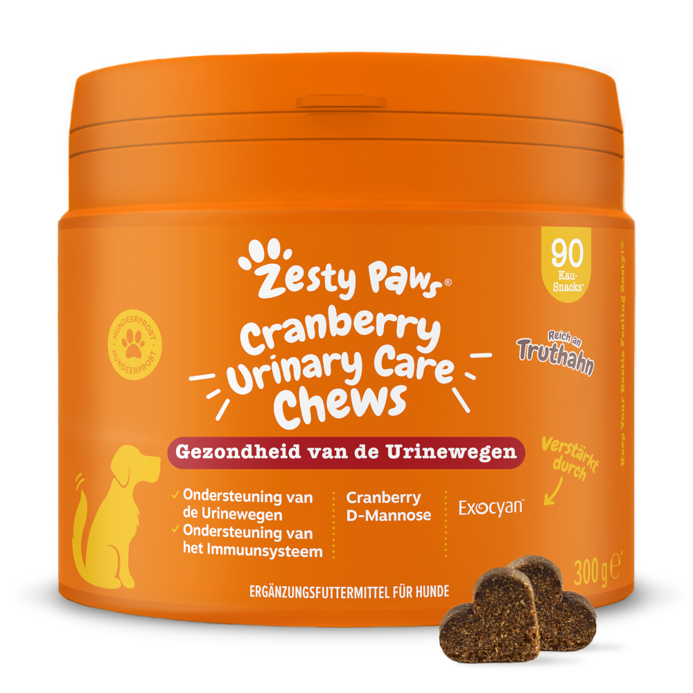 Zesty Paws Urinary Care Chews Cranberry - Sparpaket: 2 x 90 Kautabletten Zesty Paws Urinary Care Chews Cranberry - Sparpaket: 2 x 90 Kautabletten von Zesty Paws
