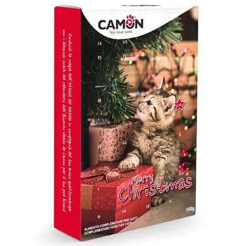 Adventskalender für Katzen: Leckere Snacks für ein glückliches und kreatives Weihnachtsfest I 200 g von Zeus Party