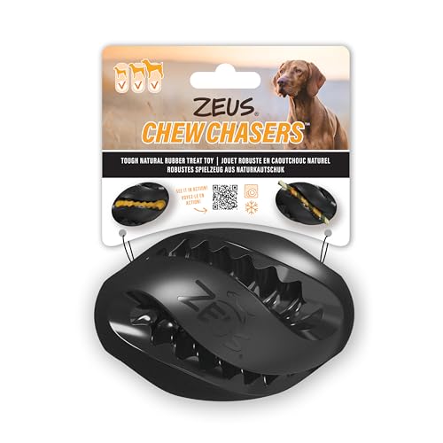 Zeus ChewChasers Treat Rugby Ball, Ø12,5cm von Zeus