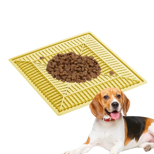 Zhadyu Verlangsamter Futter Napf Für Katzen, Futterspielzeug Mit Saugnäpfen Für Katzen Und Welpen, Rutschfester Silikon Futterteppich Für Kätzchen Drinnen & Draussen Mit Interaktivem Design Zhadyu Verlangsamter Futter Napf Für Katzen, Futterspielzeug Mit Saugnäpfen Für Katzen Und Welpen, Rutschfester Silikon Futterteppich Für Kätzchen Drinnen & Draussen Mit Interaktivem Design von Zhadyu