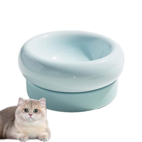 Ceramic Cat Food Bowls | Cat Food Dish | Detachable Ceramic Double Bowl | Ceramic Cat Water Bowl | Pet Accessories Kitten Food Container for Pet Feeding & Watering von Ziabxhn