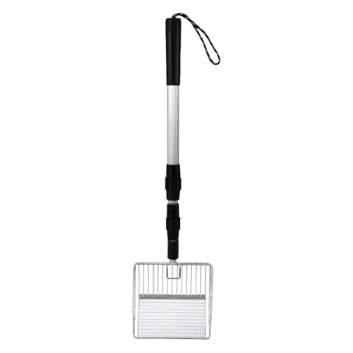 Ziabxhn Chicken Coop Rake | Chicken Poop Shovel | Stretchable Chicken Coop Cleaning Tools | Cat Litter Scooper | Chicken Coop Accessories | Poop Shovel for Separating Poop and Debris from Sand von Ziabxhn