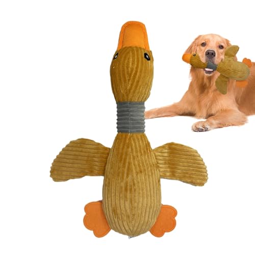 Ziabxhn Duck Dog Toy | Pet Supplies Interactive Sound Making Toys | Squeaky Pet Chew Toy | Interactive Dog Toys Funny Duck Plush Toy | Funny Animal Dog Teeth Cleaning Toy for Travel and Home von Ziabxhn