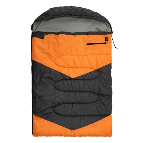 Ziabxhn Heat Dog Sleeping Bag | Warm Dog Sleeping Bag | Dog Bed Backpacking Gear | Heating Pet Warmer | Pet Sleeping Bed Portable Electric Heating Pad for Hiking Backpacking Camping von Ziabxhn