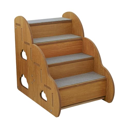 Zialofi Hundetreppe mit 4 Stufen, rutschfest, für ältere Haustiere, 45,7 X 29,8 X 39,9 cm Zialofi Hundetreppe mit 4 Stufen, rutschfest, für ältere Haustiere, 45,7 X 29,8 X 39,9 cm von Zialofi