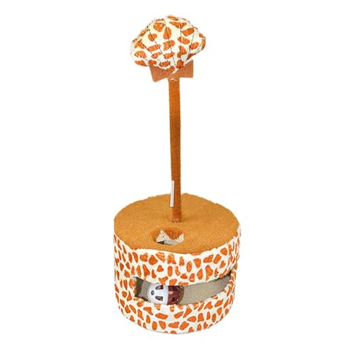 Zialofi Interaktives Katzenspielzeug Als Puzzle Box Und Trainingsspielzeug mit Federball für Intelligenzspiel Animiert Zum Alleinspiel Zur Verbesserung D, Runden Zialofi Interaktives Katzenspielzeug Als Puzzle Box Und Trainingsspielzeug mit Federball für Intelligenzspiel Animiert Zum Alleinspiel Zur Verbesserung D, Runden von Zialofi