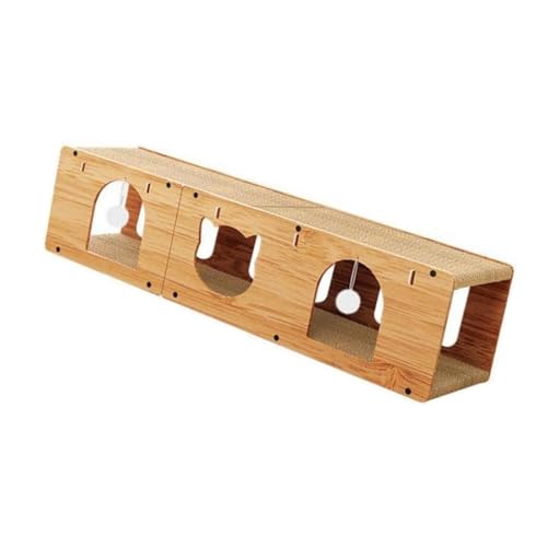 Zialofi Katzentunnel-Kratzbaum mit interaktivem Spielzeug, Robustes Zubehör, XL Zialofi Katzentunnel-Kratzbaum mit interaktivem Spielzeug, Robustes Zubehör, XL von Zialofi