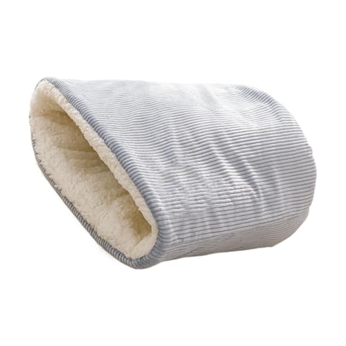 Zibeem Katzennest-Schlafsack – 40 X 32 Cm/46 X 37 cm, Waschbares, Selbstwärmendes Katzenbett | Halbgeschlossener Katzen-Kuschelsack, Gemütliches Nestbett Für Haustiere von Zibeem