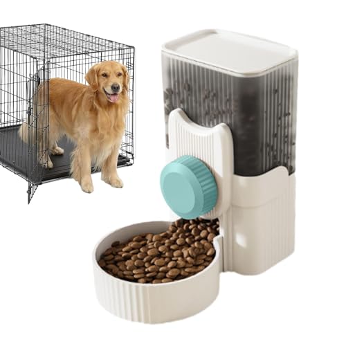 Automatischer Futterspender für Haustierkäfig, Edelstahl, Nachfüllpackung, Futterstation für Vögel in automatischem Käfig von Ziennhu